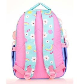 Kaukko L5146 Pembe Cute Face Daisy Kids Sırt Çantası