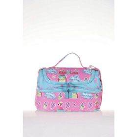 Kaukko l7072 Kids & Love Design Pink Flamingo Beslenme Çantası