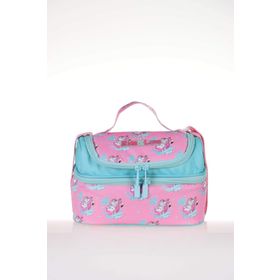 Kaukko l7075 Kids & Love Design Pink Unicorn Beslenme Çantası