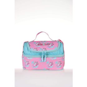 Kaukko l7075 Kids & Love Design Pink Unicorn Beslenme Çantası