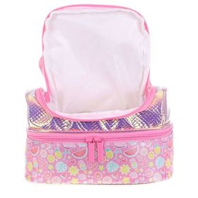 Kaukko L7098 Kids Love Ayna Sim Flamingo Beslenme Çantası
