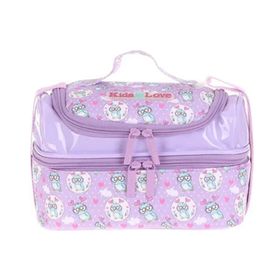 Kaukko L7101 Pullu Rugan Owl Kids Love Beslenme Çantası