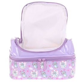 Kaukko L7101 Pullu Rugan Owl Kids Love Beslenme Çantası