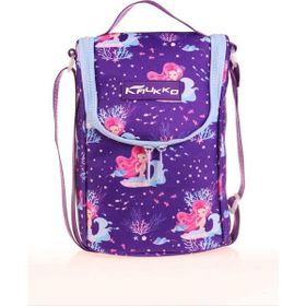 Kaukko L7138 Aynalı Nakışlı Mermaid Kids Beslenme Çantası
