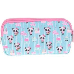 Kaukko L8116 Sweet Panda Kids Love 3 Bölmeli Kalem Çantası