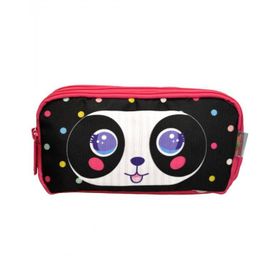 Kaukko L8120 Panda Kids & Love Üç Bölmeli Kalemlik