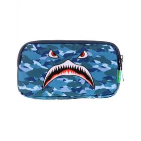 Kaukko L8123 Kids Love Square Shark 3 Bölmeli Kalem Çantası