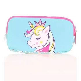 Kaukko L8155 Toys Unicorn Kids 3 Bölmeli Kalem Çantası