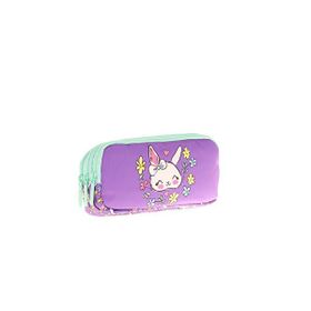Kaukko L8242 Kids Plush Bunny 3 Bölmeli Kalem Çantası