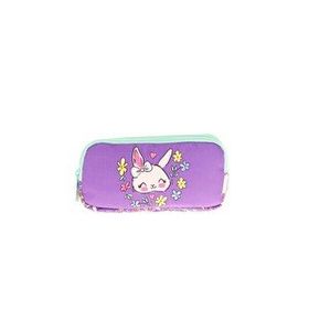 Kaukko L8242 Kids Plush Bunny 3 Bölmeli Kalem Çantası