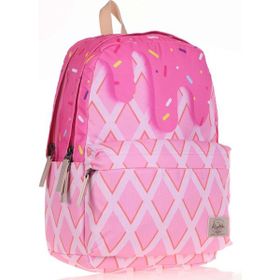 Kaukko Layer Pembe Dondurma Okul Sırt Çantası