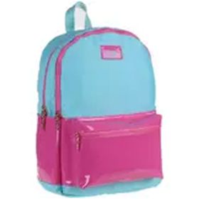 Kaukko Leather Turkuaz Pembe Rugan Okul ve Günlük Sırt Çanta Seti