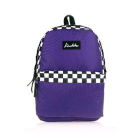 Kaukko Mor Check K1418 Basic Colors Sırt Çantası