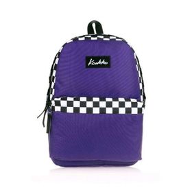 Kaukko Mor Check K1418 Basic Colors Sırt Çantası