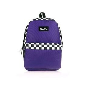 Kaukko Mor Check K1418 Basic Colors Sırt Çantası