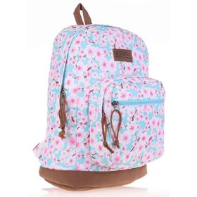 Kaukko Safari Sakura Çiçeği Okul ve Günlük Sırt Çantası