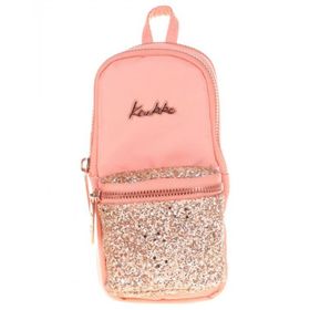 Kaukko Taşlı K2467 Somon Bright Junior Bag Kalem Çantası