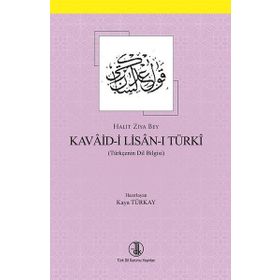 KAVAID-I LISAN-I TÜRKI - TAHIR KENAN