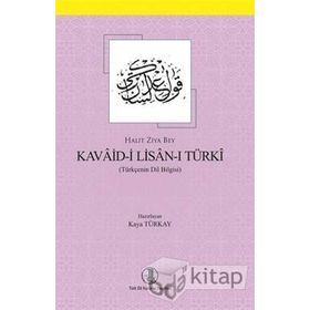 KAVAID-I LISAN-I TÜRKI - TAHIR KENAN