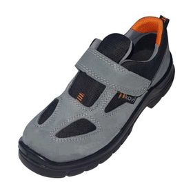 Kavi S1-5284 Gri Çelik Burunlu Süet İş Güvenlik Ayakkabısı