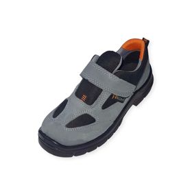 Kavi S1-5284 Gri Çelik Burunlu Süet İş Güvenlik Ayakkabısı