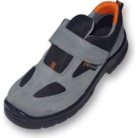 Kavi S1-5284 Gri Çelik Burunlu Süet İş Güvenlik Ayakkabısı
