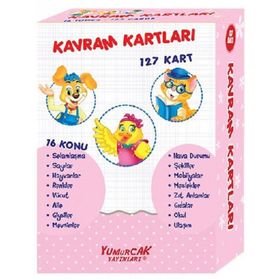 Kavram Kartları 127 Kart - Yumurcak Yayınları