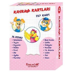 Kavram Kartları 127 Kart - Yumurcak Yayınları