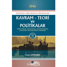 Kavram Teori ve Politikalar - Ömer Dönmez