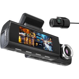 Kawa D8 4K 1080P Sony Starvis Sensörlü 2 Kameralı Ön Arka Türkçe Wi-Fi Gps'li Araç Kamerası
