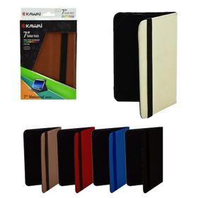 Kawai KT-107 7 Deri Lastikli Tablet Kılıfı