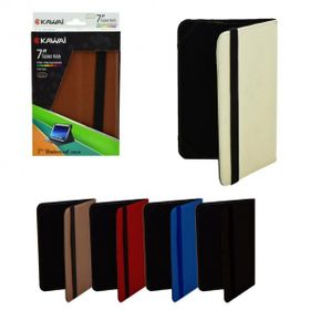Kawai KT-107 7 Deri Lastikli Tablet Kılıfı