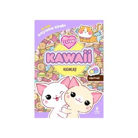Kawaii Boyama Kitabı Kucaklaş - Kolektif