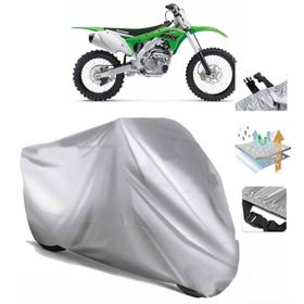 Kawasaki KX 250 Arka Çanta Uyumsuz Ultra Kalın Su Geçirmez Motor Brandası