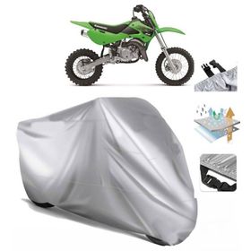 Kawasaki KX 65 Arka Çanta Uyumsuz Ultra Kalın Su Geçirmez Motor Brandası