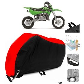 Kawasaki KX 65 Arka Çanta Uyumsuz Ultra Kalın Su Geçirmez Motor Brandası