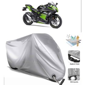 Kawasaki Ninja 300 Gri Bağlantı Tokalı 4 Mevsim Motor Brandası