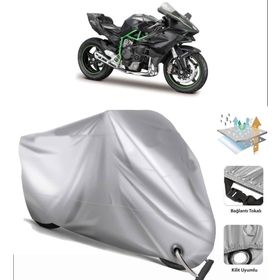 Kawasaki Ninja H2 Arka Çanta Uyumsuz Ultra Kalın Su Geçirmez Motor Brandası