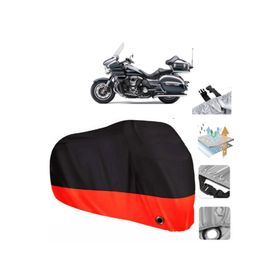 Kawasaki VN 1700 Voyager Gri Çantalı Motosiklet Motor Koruma Brandası