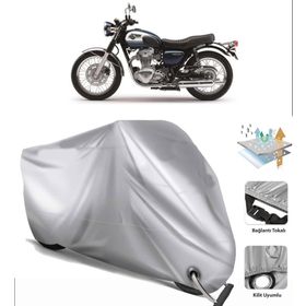 Kawasaki W 800 Arka Çanta Uyumsuz Ultra Kalın Su Geçirmez Motor Brandası