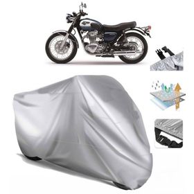 Kawasaki W 800 Arka Çanta Uyumsuz Ultra Kalın Su Geçirmez Motor Brandası