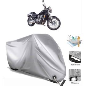 Kawasaki ZL 600 Arka Çanta Uyumsuz Ultra Kalın Su Geçirmez Motor Brandası