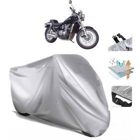 Kawasaki ZL 600 Arka Çanta Uyumsuz Ultra Kalın Su Geçirmez Motor Brandası