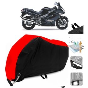 Kawasaki ZZR 1200 Arka Çanta Uyumsuz Ultra Kalın Su Geçirmez Motor Brandası
