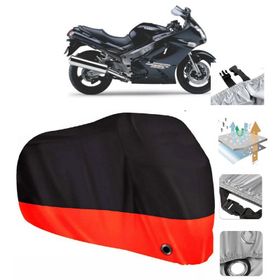 Kawasaki ZZR 1200 Arka Çanta Uyumsuz Ultra Kalın Su Geçirmez Motor Brandası