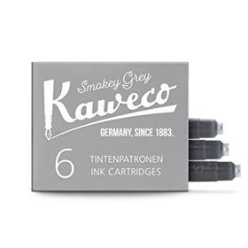 Kaweco 10000997 6'lı Duman Gri Kartuş