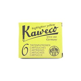 Kaweco 10001220 Neon Sarı 6'lı Kartuş