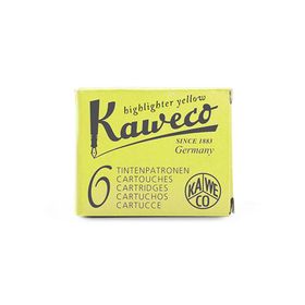 Kaweco 10001220 Neon Sarı 6'lı Kartuş