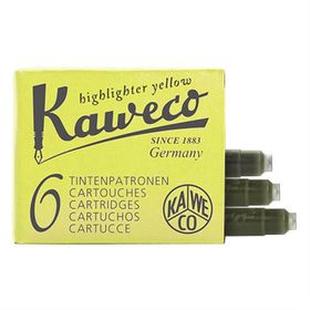 Kaweco 10001220 Neon Sarı 6'lı Kartuş