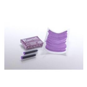 Kaweco 6'lı Mor Kartuş